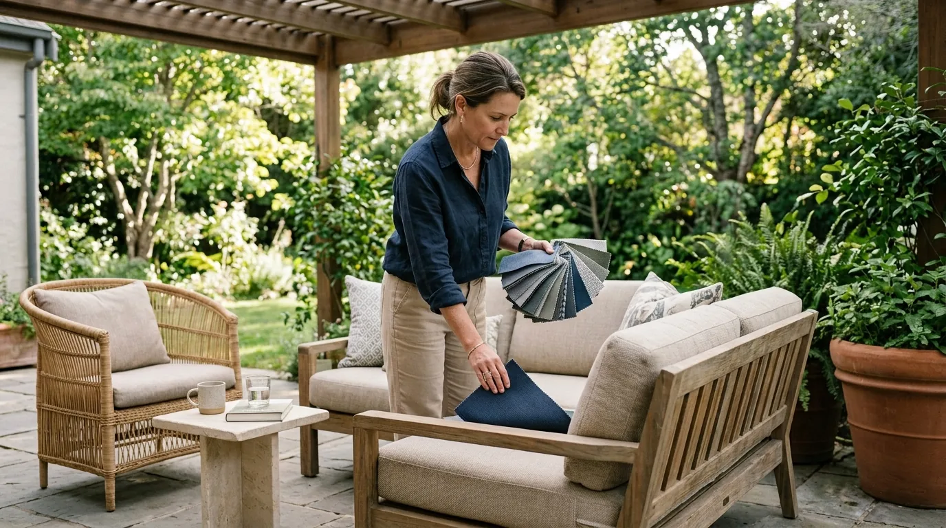 Best Fabric for Outdoor Upholstery: What to Choose